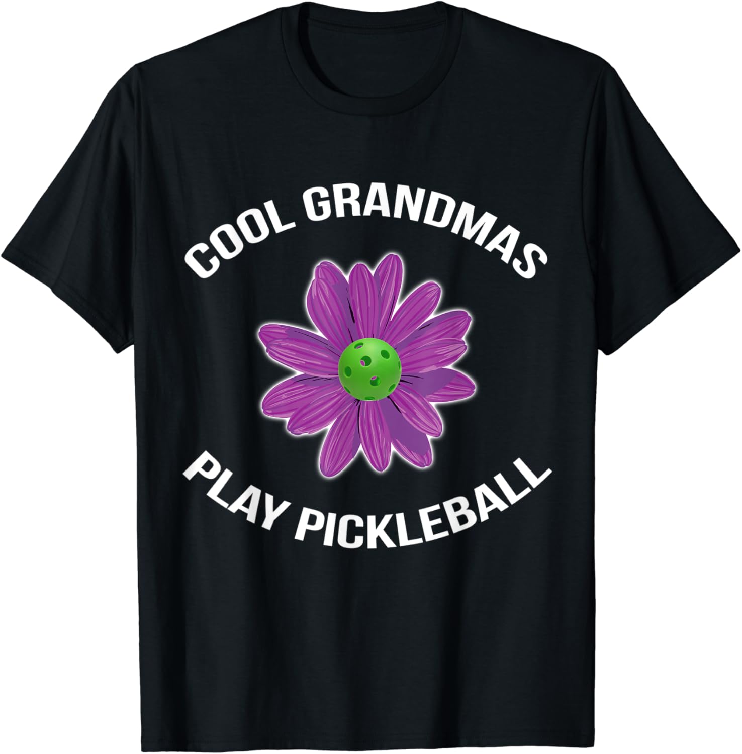 Funny Pickleball Shirt Cool Grandmas Play Pickleball Tee